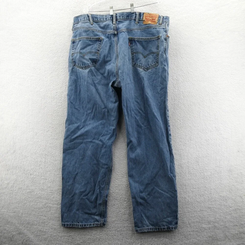 Levis 550 Jeans Mens Size 40x32 Blue Casual Relaxed Straight‎ Leg Denim Pants